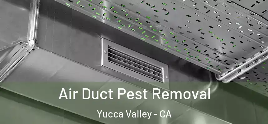  Air Duct Pest Removal Yucca Valley - CA